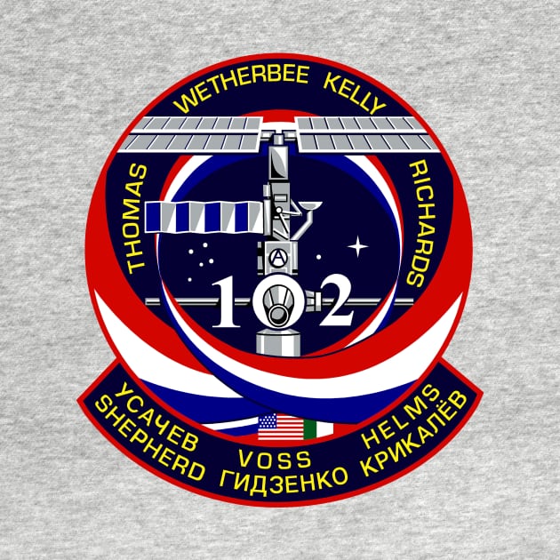 STS-102 Mission Patch by Spacestuffplus